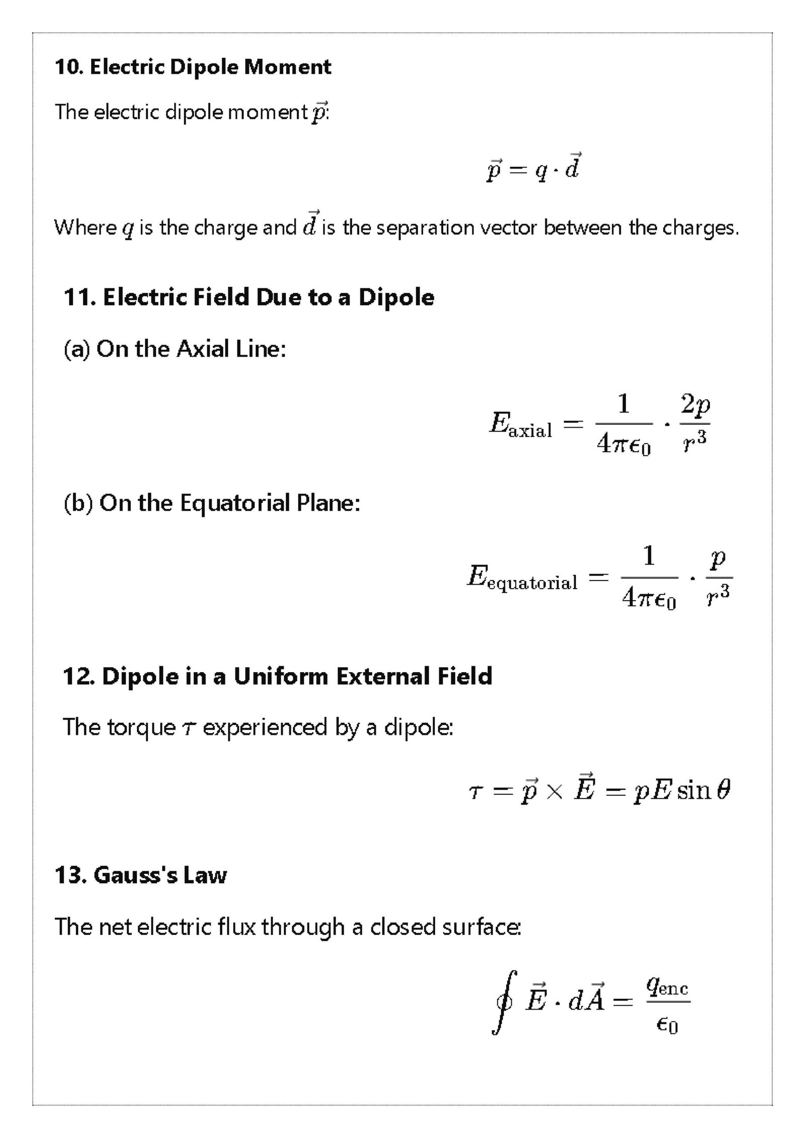 Class 12 Physics Formula Xpress - Image 4